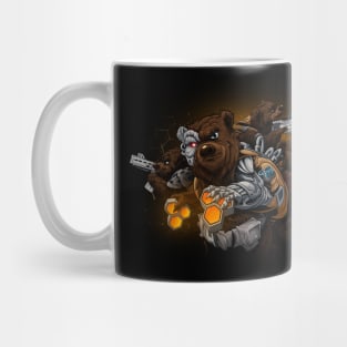 cyber bears in space Mug